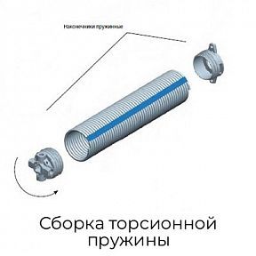 Сборка торсионной пружины