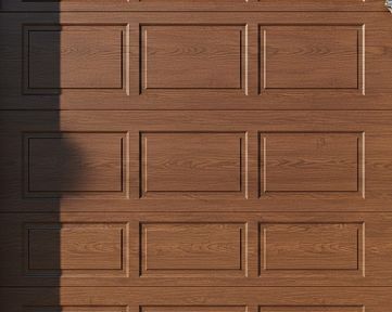 Панели для полотна секционных ворот DoorHan «Доска» дерево/стукко